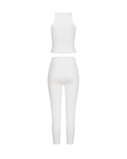 Set Coconut White Tank Top