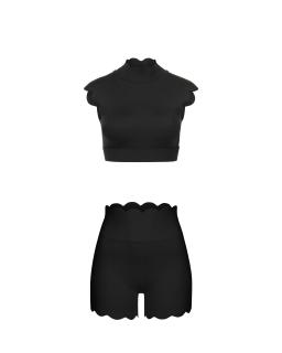Комплект Wave Shorts Backless Black