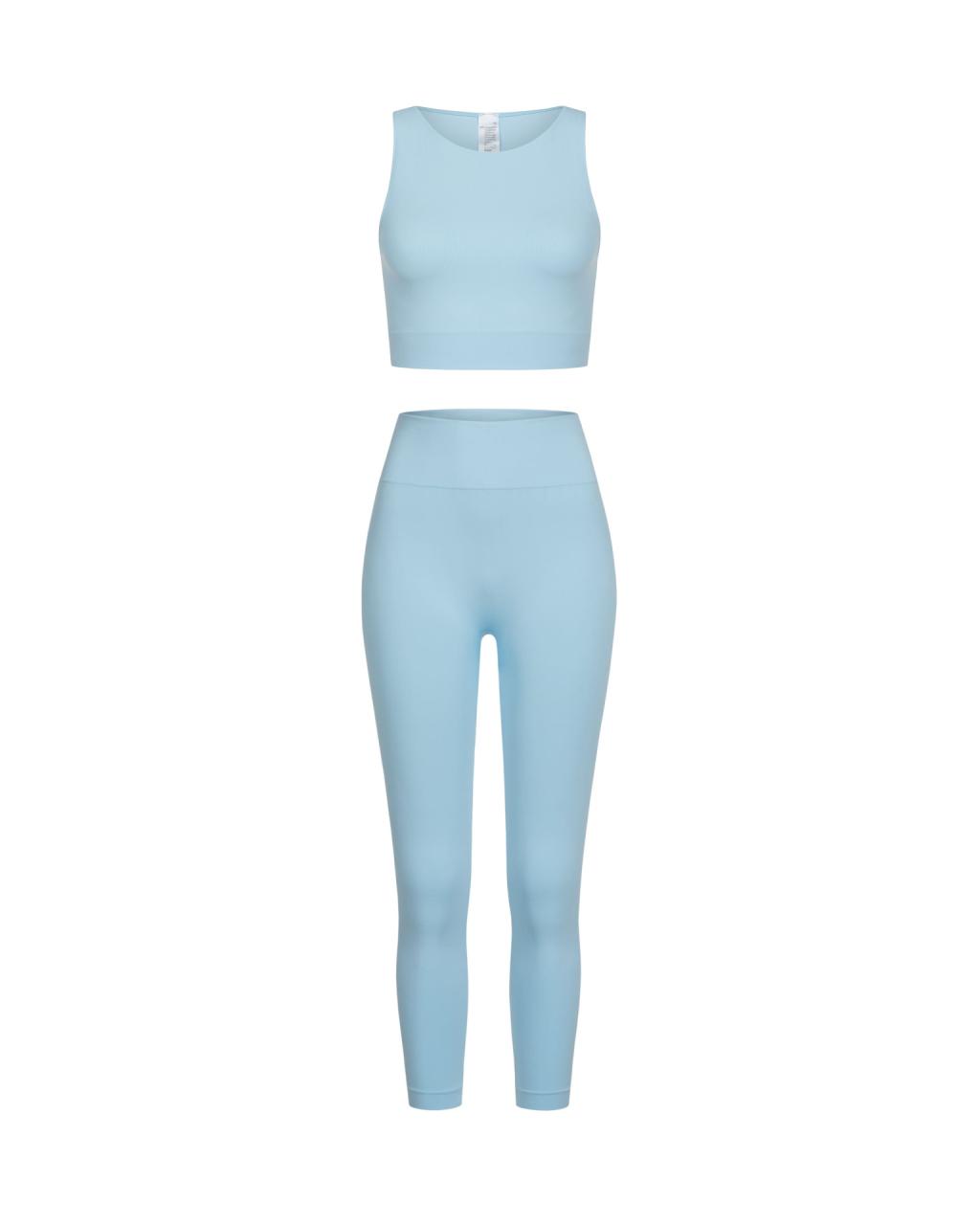 Комплект Crystal Blue Crop Top