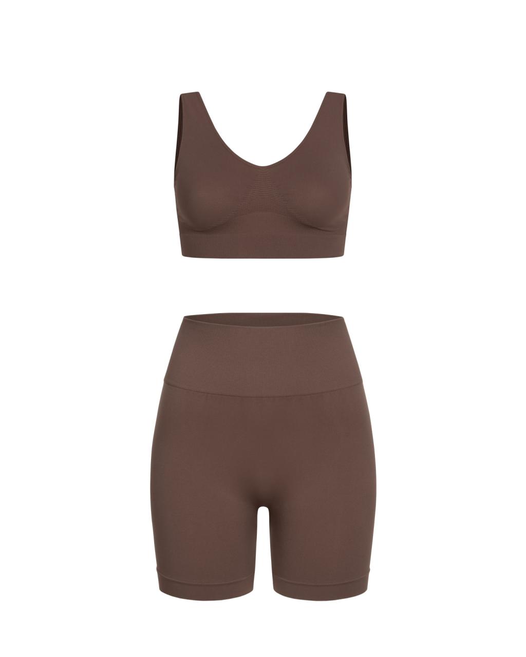 Комплект Coffee Shorts Wide Straps