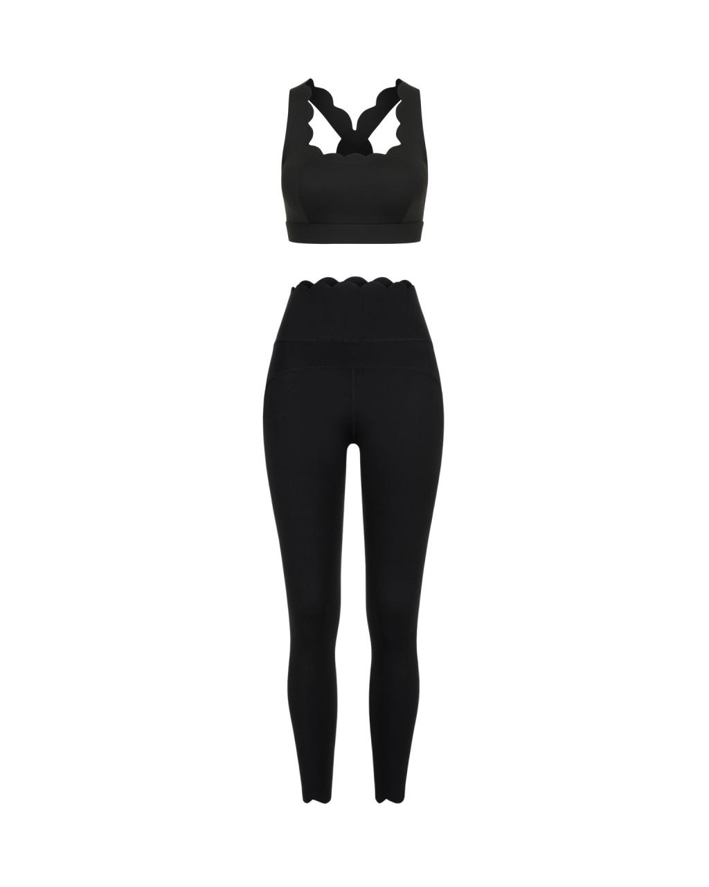 Комплект Wave Cross Back Black