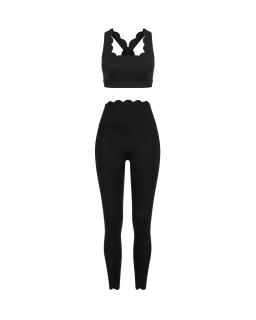 Комплект Wave Cross Back Black