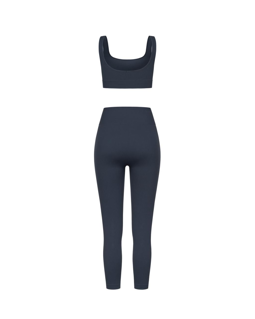 Set Blue Graphite Top Ribbed