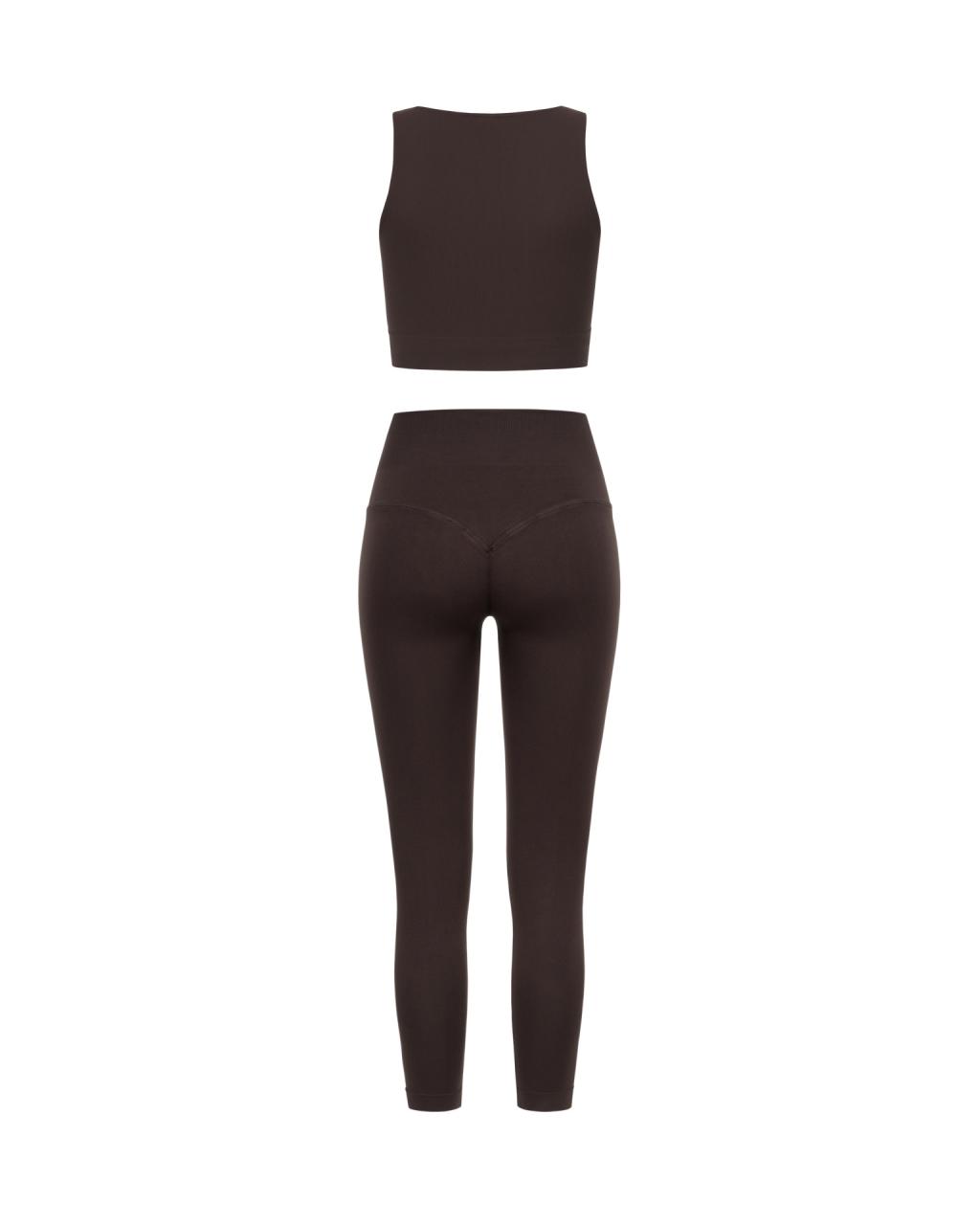 Комплект Chocolate Push Up Crop Top