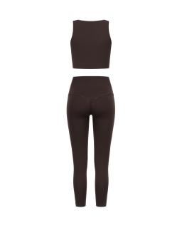 Комплект Chocolate Push Up Crop Top