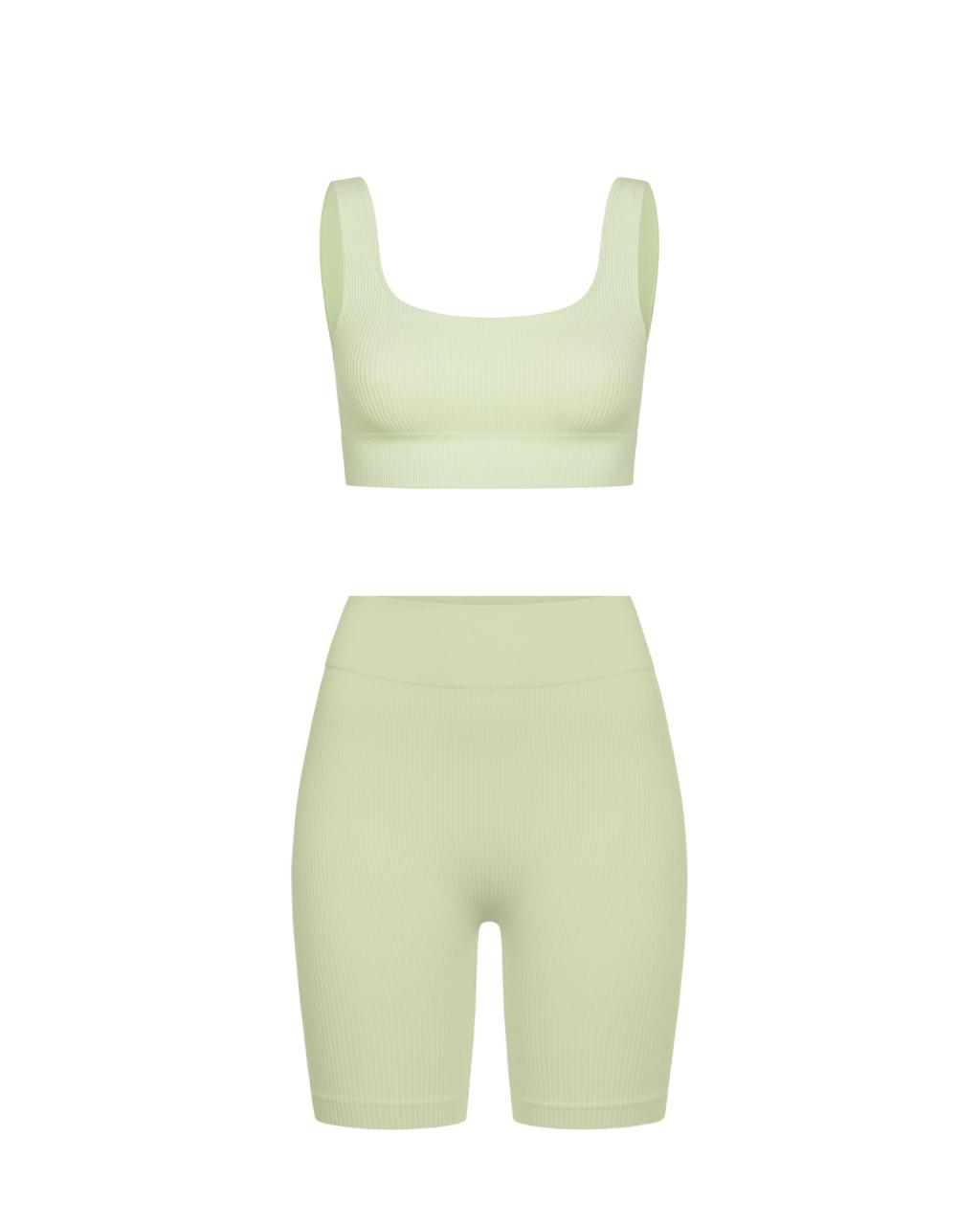 Комплект Mint Shorts Top Ribbed