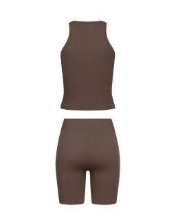 Комплект Coffee Shorts Top Tank