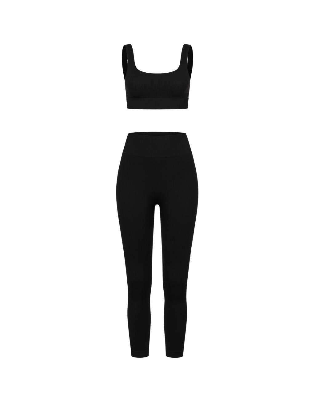 Комплект Black Top Ribbed