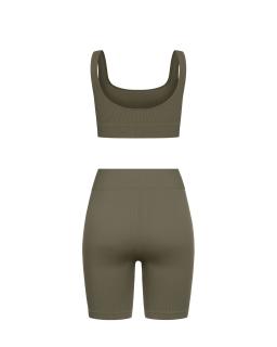 Set Iguana Shorts Top Ribbed