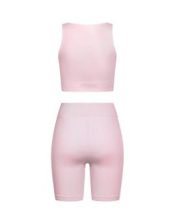 Комплект Misty Rose Shorts Crop Top