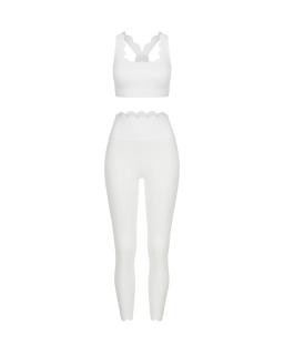 Set Wave Cross Back White