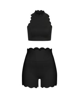 Комплект Wave Shorts Open Back Black