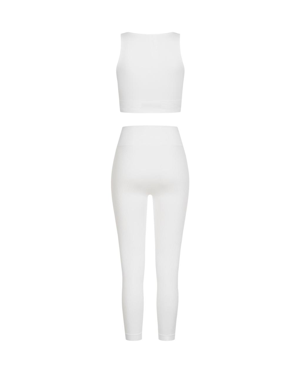 Set Coconut Crop Top