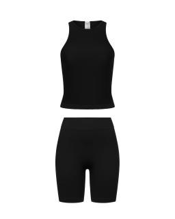 Set Black Shorts Top Tank