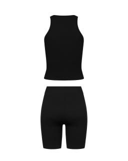 Set Black Shorts Top Tank