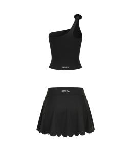 Комплект Wave Skirt Black Rose