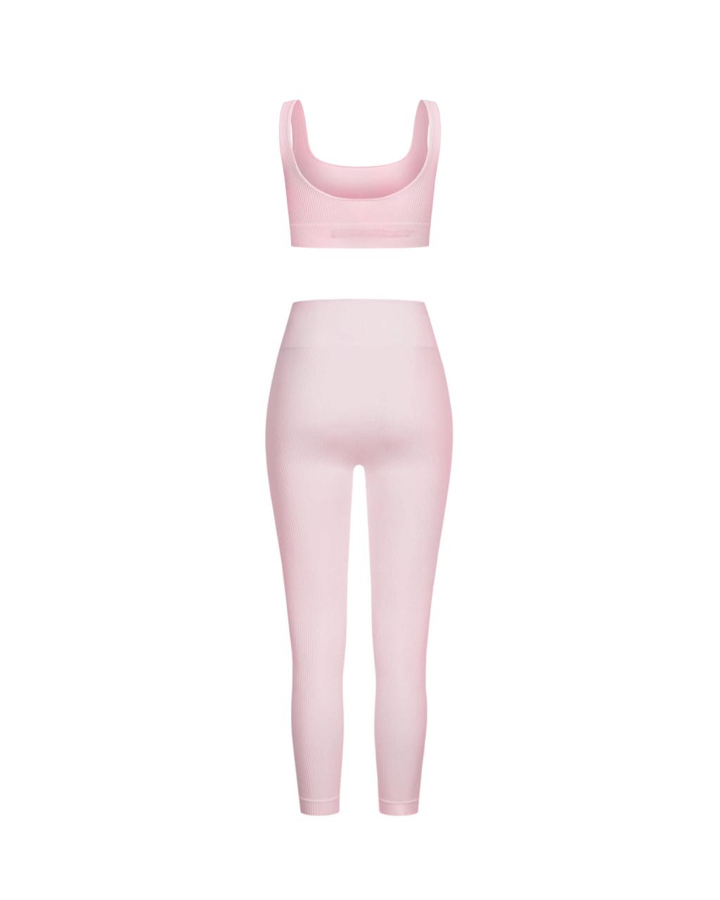 Комплект Misty Rose Top Ribbed