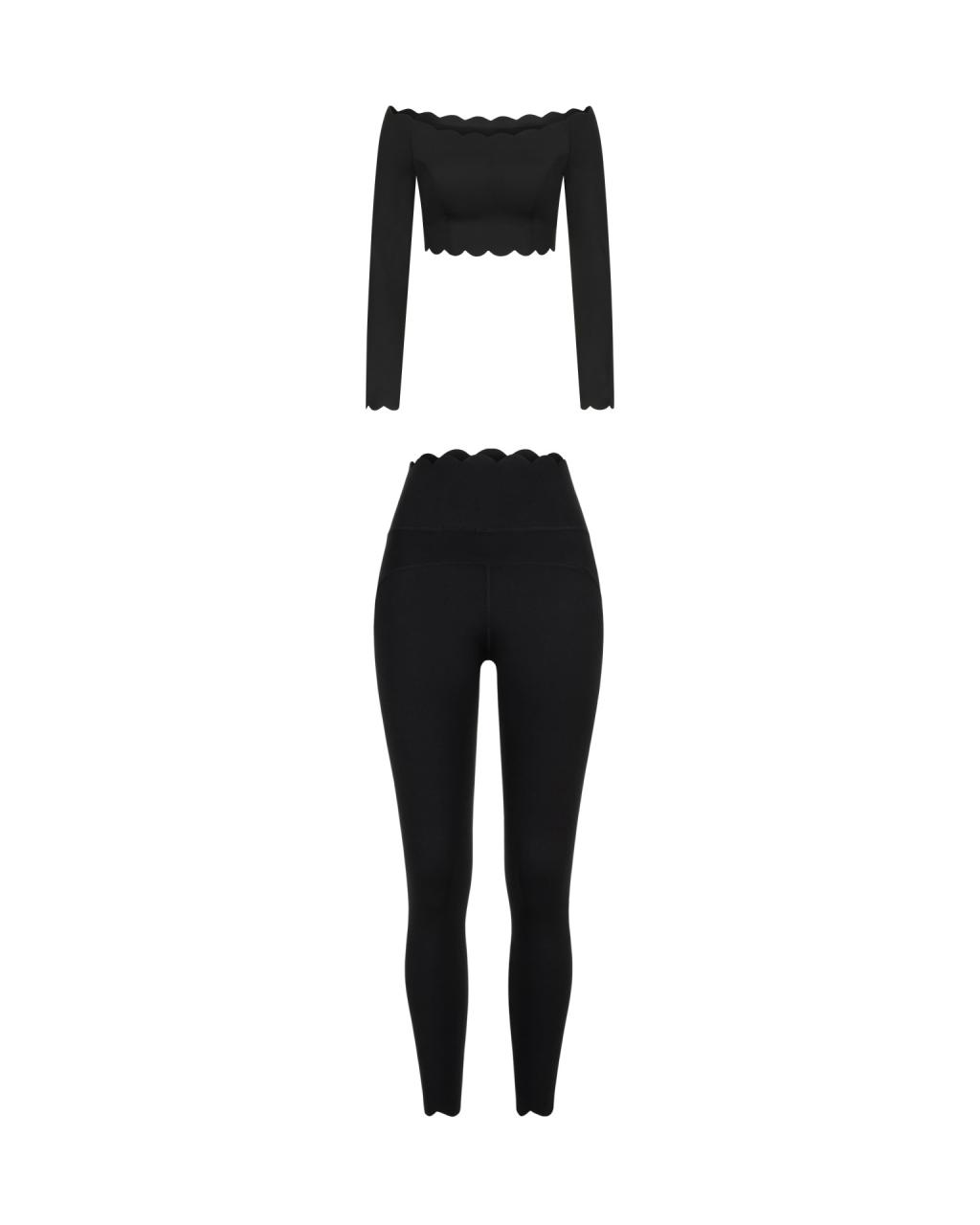 Комплект Wave Long Sleeve Black
