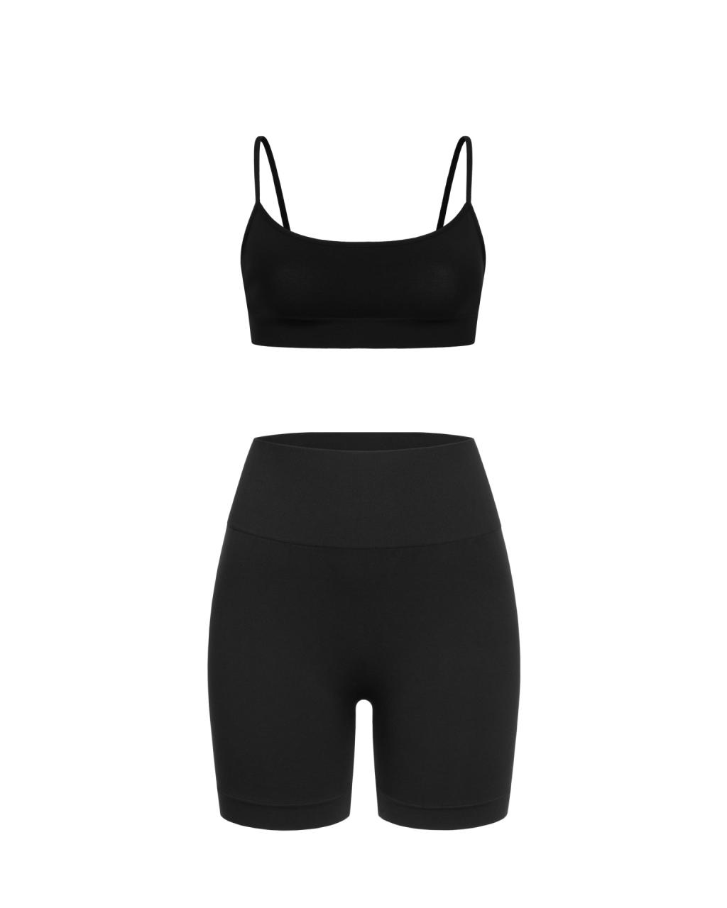 Комплект Black Short Shorts Top Minimal