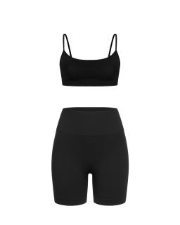 Комплект Black Short Shorts Top Minimal