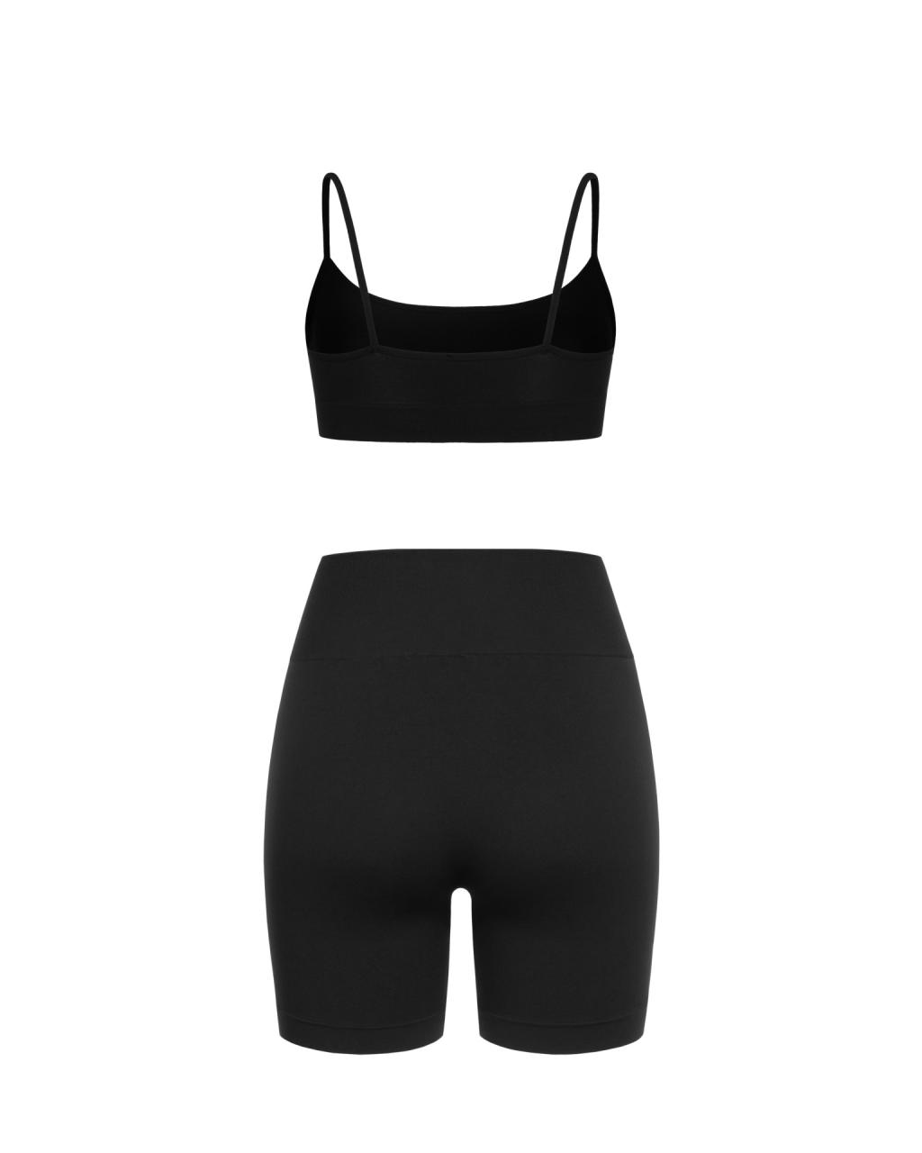 Комплект Black Short Shorts Top Minimal