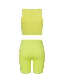 Комплект Citrus Green Shorts Crop Top